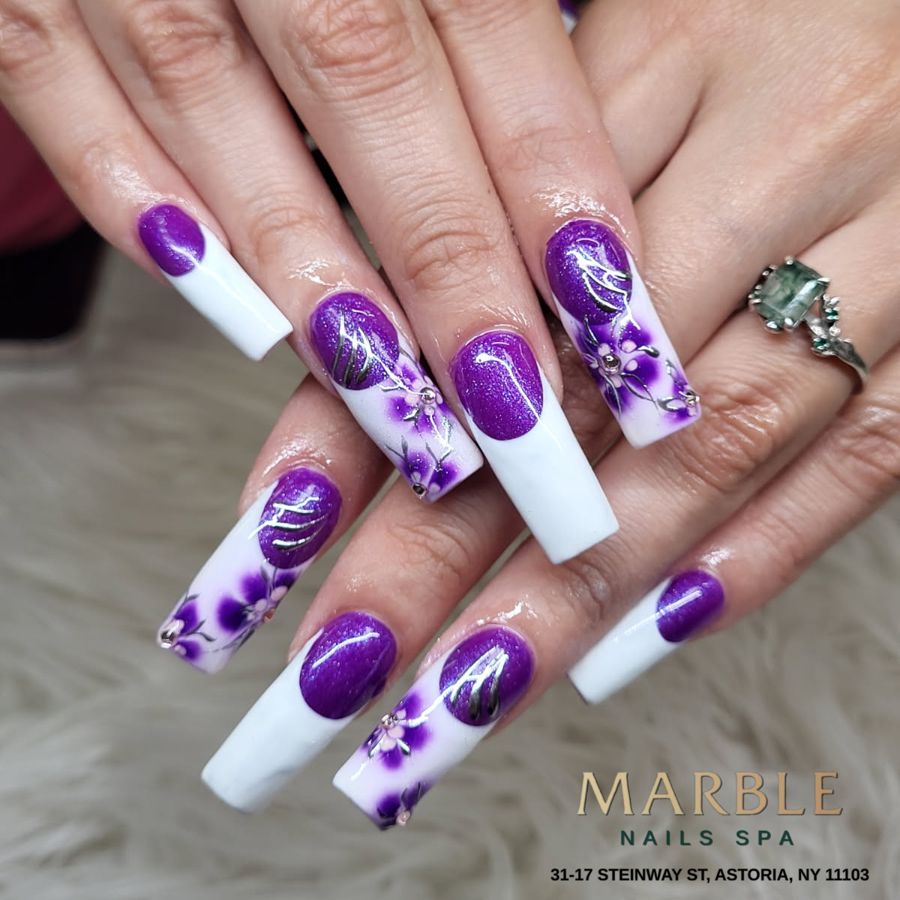 Lovely Nails Ideas | Marble Nails Spa in Astoria, NY 11103